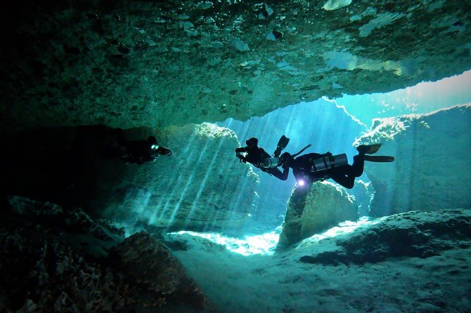 1 day of diving in Cenotes price for 2 certified divers - Chak Mool and Kukulkan: the Two-Cenote Combo That Saves Time