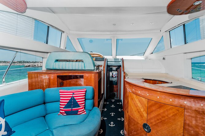 8-Hour Private 50' Azimut 2-Stop Tour to Cozumel Beach w/Food, Drinks & Snorkel - Key highlights to know before you go
