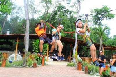 Activities Atv (single) Zipline and Cenote From Playa del Carmen - Six Ziplines Over the Canopy: Views Plus a Real Weight Limit