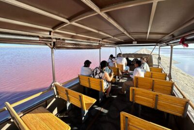 Admission Ticket to Safari in the Pink Lagoons of Las Coloradas - The salt mine stop: evaporation, crystals, and that moon-hill feeling