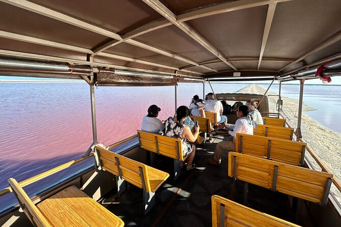 Admission Ticket to Safari in the Pink Lagoons of Las Coloradas - The salt mine stop: evaporation, crystals, and that moon-hill feeling