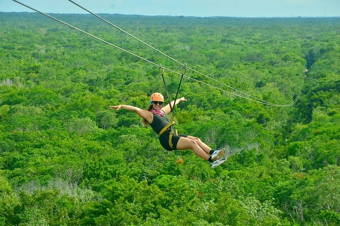 Adventure with ATV Rides, Zip Lines and Cenote at Tulum Jungle - The Cenote Portion: Admission and Rappel Time