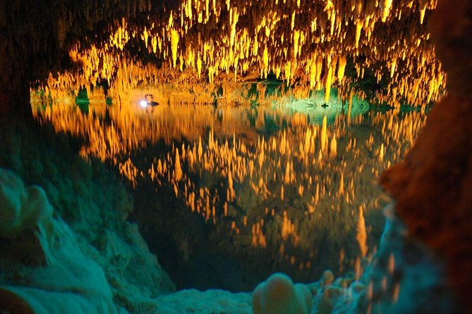 ATV Extreme and Snorkel Adventure from the Riviera Maya - Snorkeling in an underground cenote or sinkhole: cold water, clear views, real rules