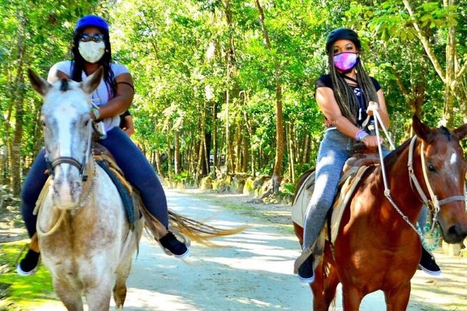 ATV & Horseback Ride with Ziplines Cenote from Playa del Carmen - Ziplines over the canopy: fit rules and the fun part
