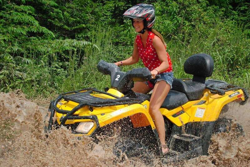Atv , Zipline and cenote swim experience in the jungle! - How This Puerto Morelos Jungle Day Works