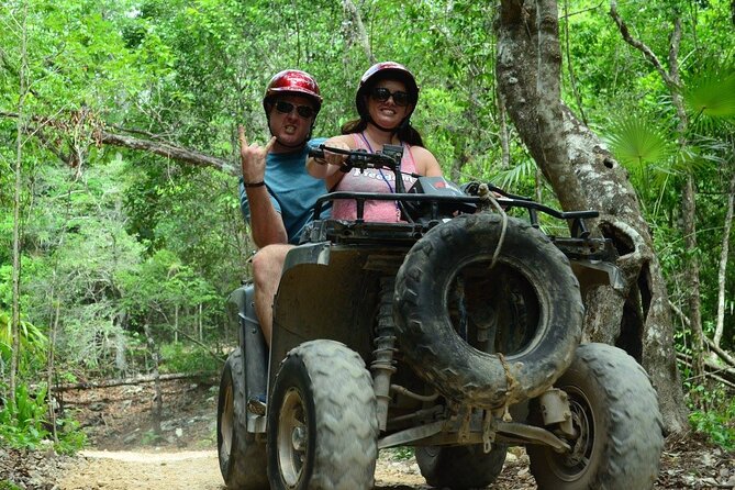 ATV , Zipline & Cenote from Playa del Carmen – Lunch Included - Cenote Swim: Cooling Off in a Mayan Natural Pool