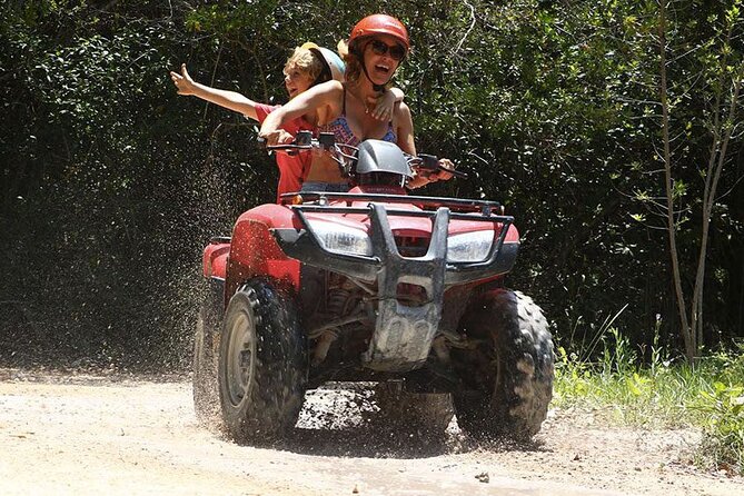 Atv, Zipline , Cenote & Lunch from Playa del Carmen - ATV time: comfort, control, and jungle trails with mud