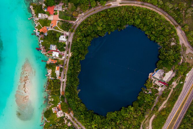 Bacalar Lagoon! Kayaks & Cenote Azul From Playa Del Carmen - The Fort of San Felipe Viewpoint: A Quick Win