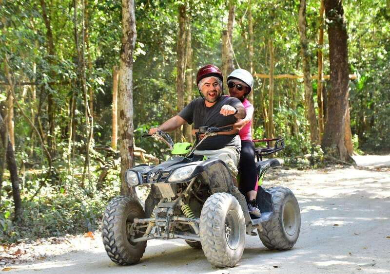 Cancun: Amazing Horseback Riding Tour, Cenote, Zipline & ATV - Zipline circuit: views, speed, and a safety-first setup