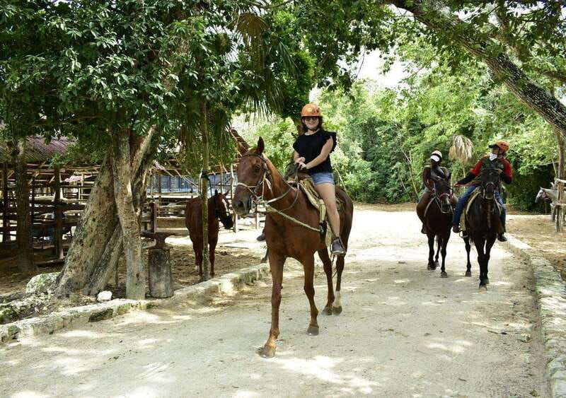 Cancun: Amazing Horseback Riding Tour, Cenote, Zipline & ATV - Cenote swim and tacos: refreshing water, short window, and plan for timing