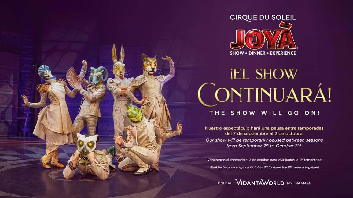 Cancún: Cirque du Soleil JOYÀ Ticket - Key highlights to know before you buy
