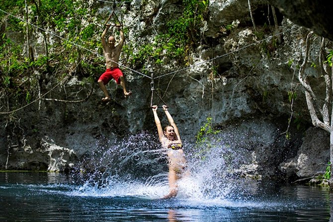 Cancun Combo Tour: Zipline and Off-Road Buggy Adventure - Lukama Cenote Swim: Emerald Water and That Post-Speed Calm