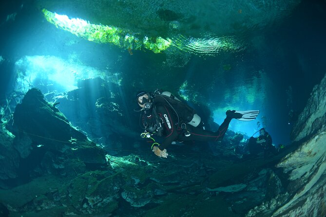 Cenote Diving - 2 Tank Dive Trip for Certified Divers - Second 45-minute underground session: what changes after the break