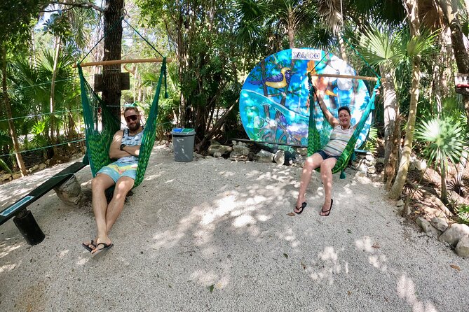 Cenote; Snorkeling and Photos with Colorful Fish - The snorkel itself: ~35 tropical fish types in a natural mixing zone
