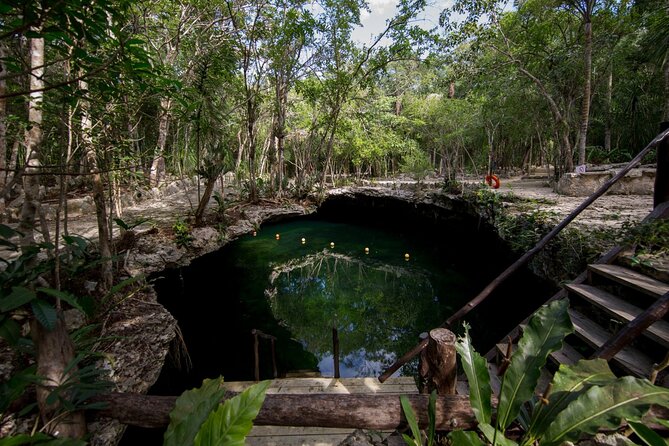 Cenote Tankah and Mayan Village Tour with Zipline, Canoes & Lunch - Canoeing on Clear Water: A Slower Way to See the Same Place