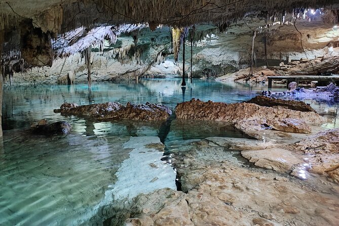 Cenote tour 4 hours - Stop 1: Parque De Cenotes Yax-Muul Cave-Style Cenote
