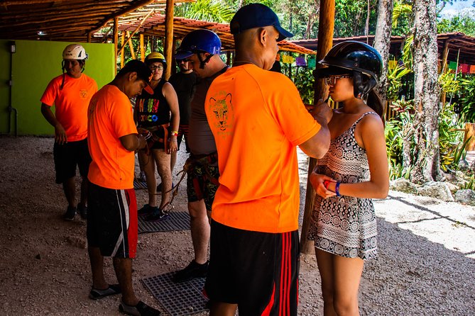 Cenote, Zipline & ATV Shared Combo 3x1 from Playa del Carmen & Cancun - Cenote Swim: Fresh Water After the Heat of Zip Lines