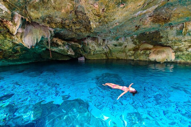 Cenotes Tour: Discover Hidden Gems, from Playa del Carmen - Stop 1: Yum-Ha for that clear-water first impression
