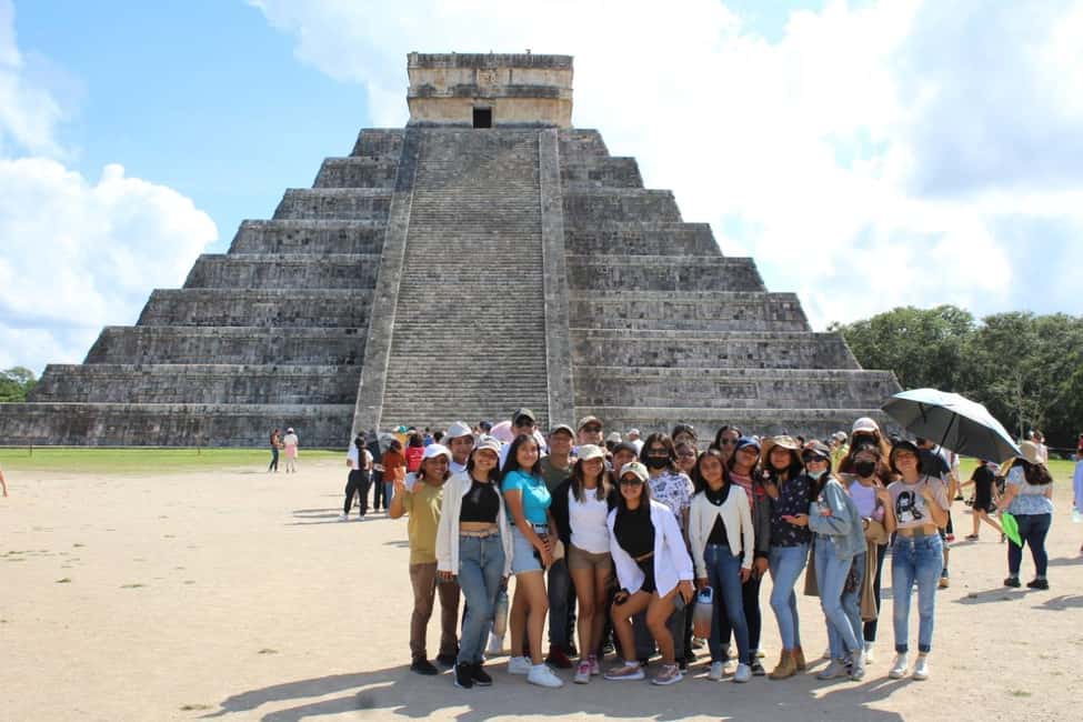 Chichen Itza, Valladolid, and Cenote Tour from Tulum - Chichén Itzá: Two Hours at the Kukulkan Pyramid