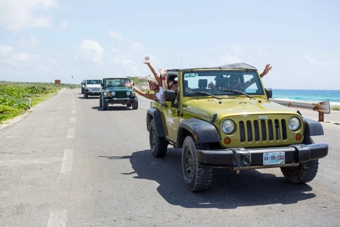 Cozumel Jeep Tour from Cancun and Riviera Maya - Snorkeling on Cozumel’s barrier reef: best part, weather-dependent
