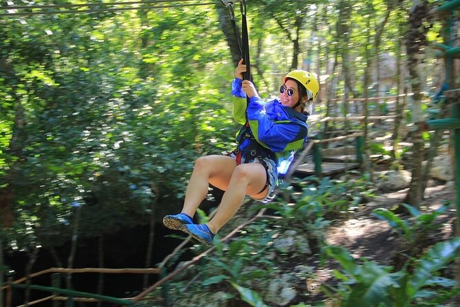 Exciting Day in the jungle of the Riviera Maya - The Mayan ceremony and rappelling: short but memorable extras