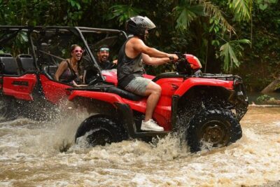 Experience in Atvs in the Mayan Jungle with Cenote and Zip Line - Jungle ATV riding: speed, controls, and what to wear
