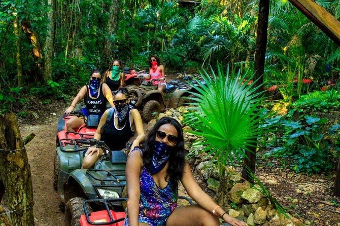 Extreme Adventure ATV(shared) only from Playa del Carmen - ATV time in the jungle: easier to drive, still rugged terrain