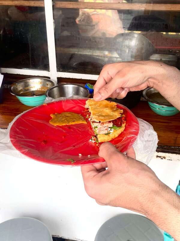 Flavors of Playa del Carmen, Mexican Food Tour - Entering the foodie zone at Parque Los Fundadores