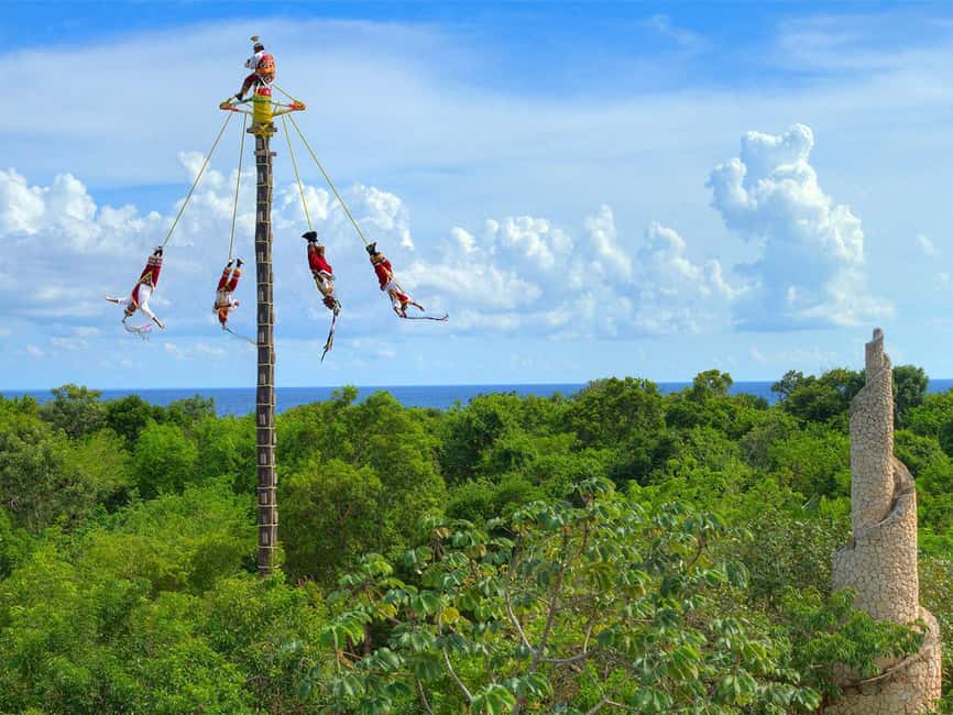 From Riviera Maya: Xcaret Park All-Inclusive - Beach access and natural pools: the included comfort that keeps the day easy