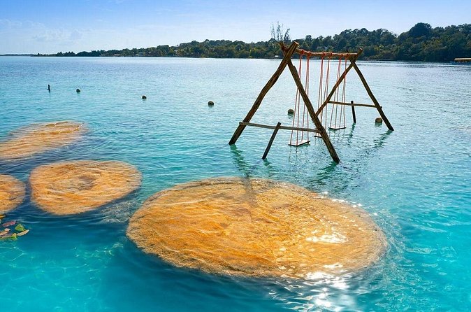 Full Day Bacalar with Boat Tour, Cenote Azul and Breakfast - San Felipe Fort and lunch with lagoon views (and how lunch works here)