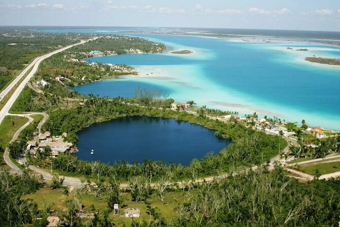 Full Day Bacalar with Boat Tour, Cenote Azul and Breakfast - Lago Bacalar boat tour: Bird Island, Pirate Canal, and two swim breaks