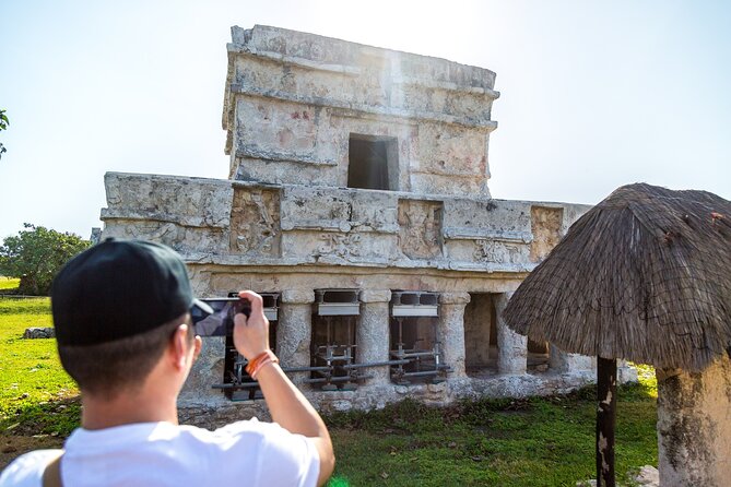 Full Day: Tulum Ruins with Cenote Cave and Swimming with Turtles - Akumal sea turtles: snorkeling in a calm bay (and lunch is included)