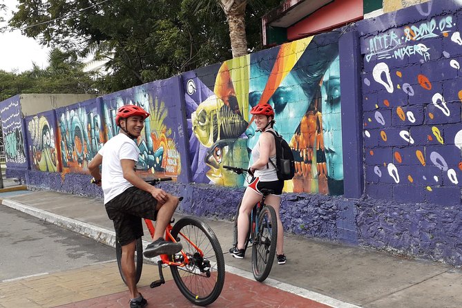 Graffitis & Munchies biketour Playa del Carmen - Small Group Means More Seeing (and Less Waiting)