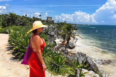 Guided tour to Tulum & Cobá ruins + Cenote + Buffet + PDC - Tulum Archaeological Site: cliff views, daily life stories, and a guided 90 minutes