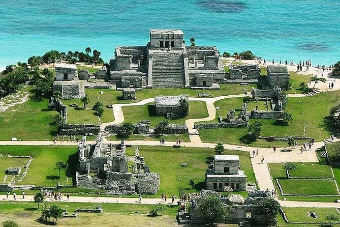 Half day Tulum Archeological site & Underground river with Lunch - Cenote swim #1: the underground river feeling with stalactites and lunch
