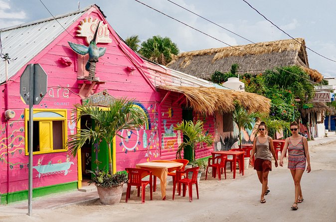 Holbox island: Boat tour & golf cart ride, Lunch and open bar - Downtown Holbox free time: shopping, sightseeing, and snacks on your terms