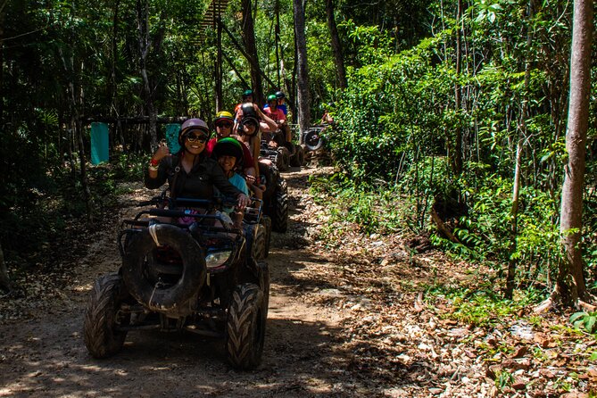 Horseback Ride, ATVs (Shared), Cenote & Ziplines! From Playa Del Carmen - Amazing Adventures Park: ATV Thrills Plus the Practical Safety Stuff
