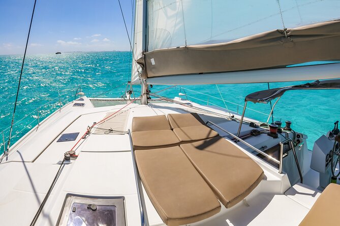 Isla Mujeres All Inclusive Sailboat Experience - On the water: Playa Las Perlas and the boat vibe you’re really buying