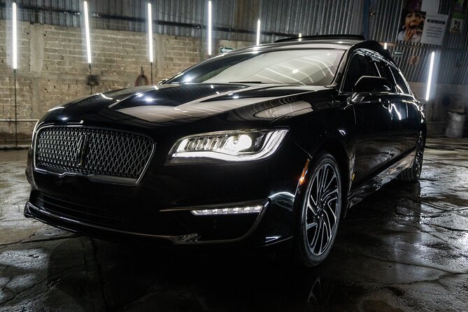 Lincoln Stretch Limo from Akumal to Cancun Airport - Price and value: $217 for up to two, and when it pays off