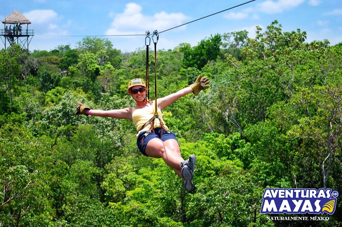 Mayan Xtreme from Riviera Maya - A small-group adventure day with hotel pickup