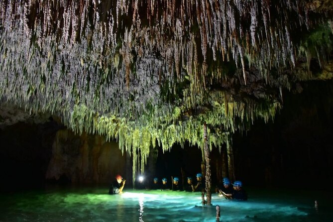 Playa del Carmen Amazing Secret River with Buffet and Drinks - Getting Kitted Up: Life Jacket, Head Torch, and Water Shoes