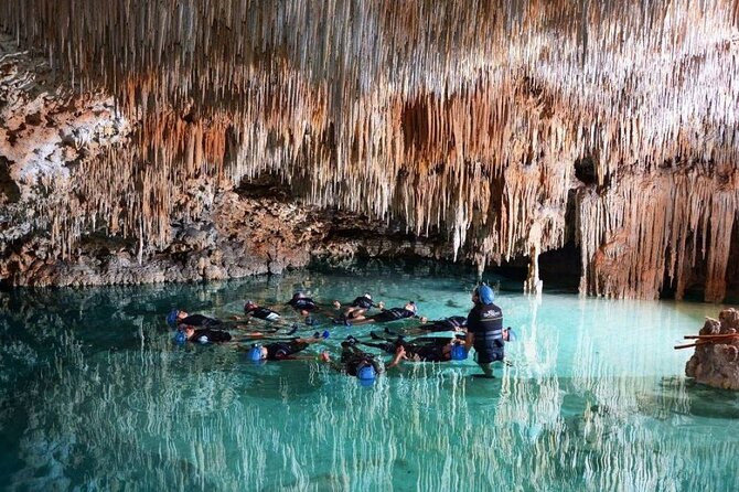 Playa del Carmen Amazing Secret River with Buffet and Drinks - The Cave Walk and Short Swim: What You’ll Do Underground