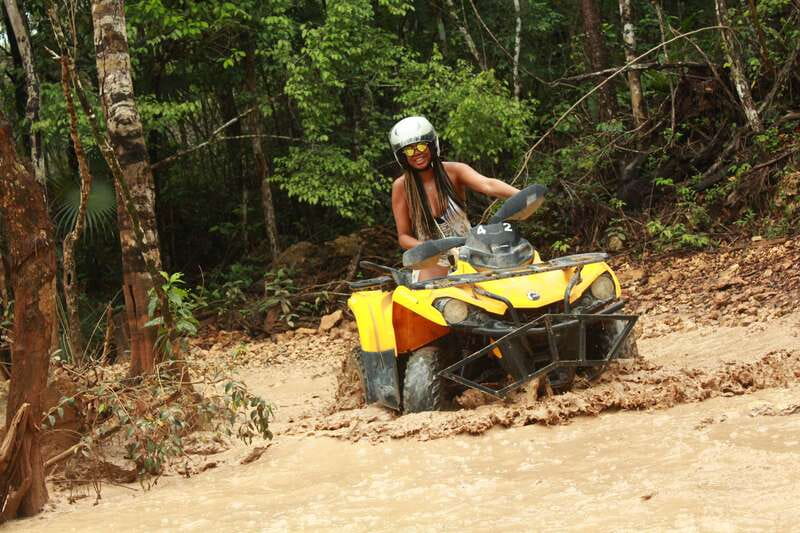 Playa del Carmen: ATV Xtreme & Zipline Experience - ATV Xtreme on a 450cc Can-Am: power, rules, and driver swaps