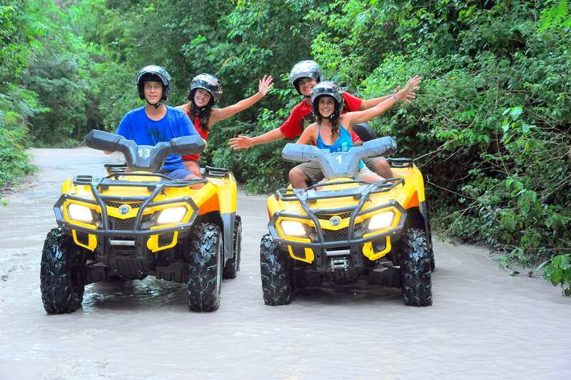 Playa del Carmen: ATV Xtreme & Zipline Experience - Lunch in the middle of it all: authentic Mexican dishes after muddy fun