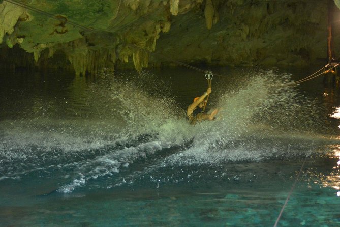 Playa del Carmen Cenote Tour: Snorkeling, Rappelling and Ziplining - Rappelling and ziplining: adrenaline over the cenotes