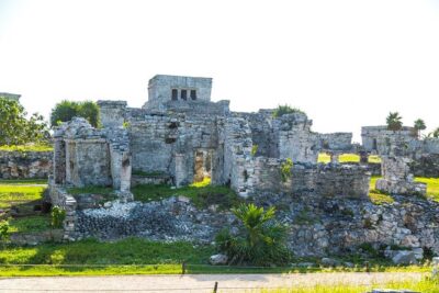 Private Tour to Tulum Ruins, Swim with turtles and Cenote Cave - Entering Tulum: Cliff-Top Mayan City With an Archaeology Guide