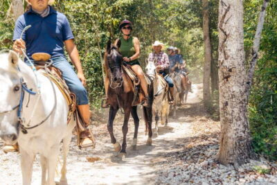 Rider Tour - Starting With a Jungle Horseback Ride (About 35–40 Minutes)