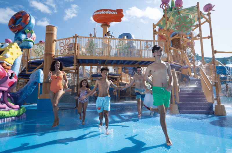 Riviera Maya: Aqua Nick Park - Splash Bites - Soak Summit Tower and the Lazy River: thrills for some, sanity for others
