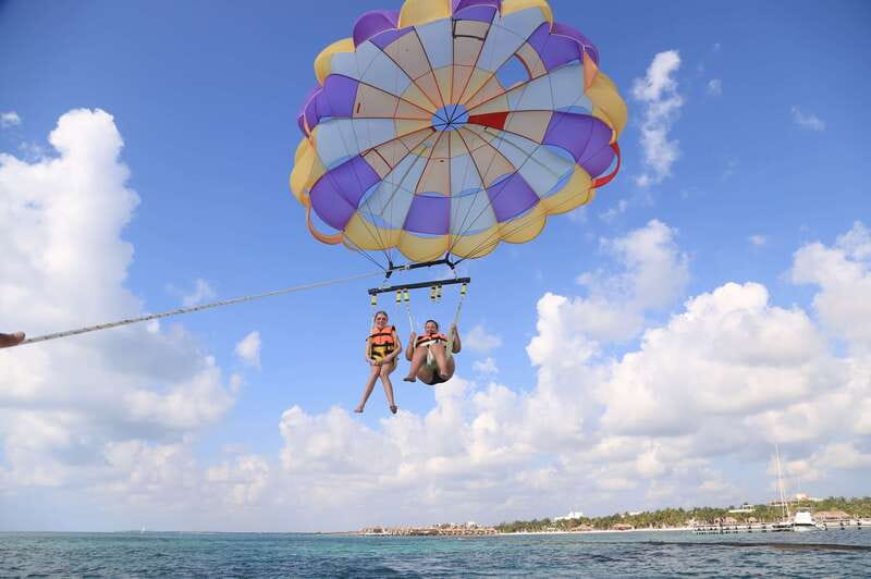Riviera Maya: Parasailing Tour with Beach Club Access - The Parasailing Lift-Off: What That Caribbean Breezy Flight Feels Like
