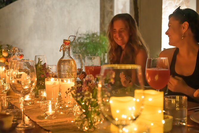 Steak or Lobster dinner in a magical jungle setting. - Service style in a venue with only 5 tables